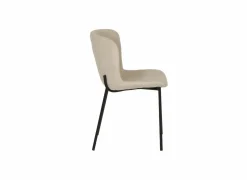 Stoel Noemie 49x53,5x80,5cm - stof - beige