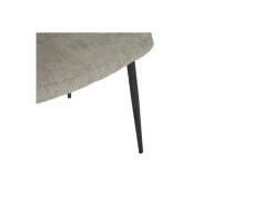 Stoel Odin 54,5x55x82,5cm - linnen - greige