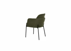 Stoel Peak 63x61x84cm - bouclé - groen