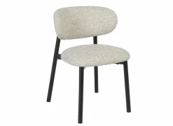 Stoel Pienza 51x51,5x75cm - stof - beige