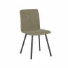 Stoel Pisa 44,5x55,5x82cm - polyestervezel/staal - moss