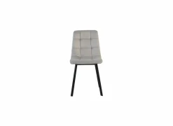 Stoel Runner 44x54x87cm - fluweel - taupe