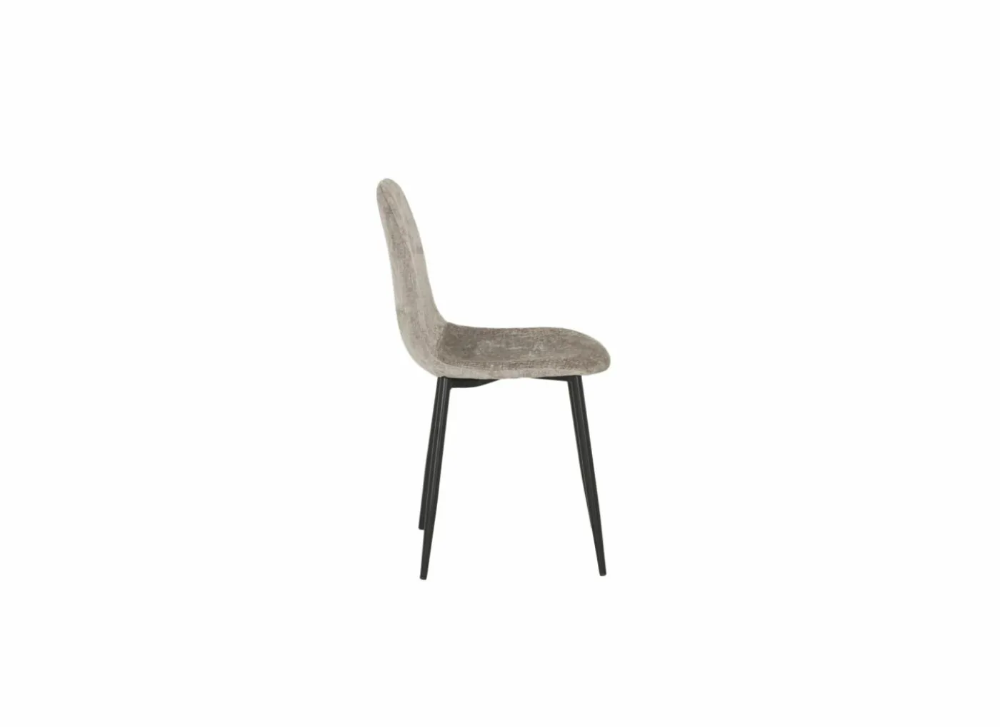 Stoel Speech 45x46x88cm - stof - greige