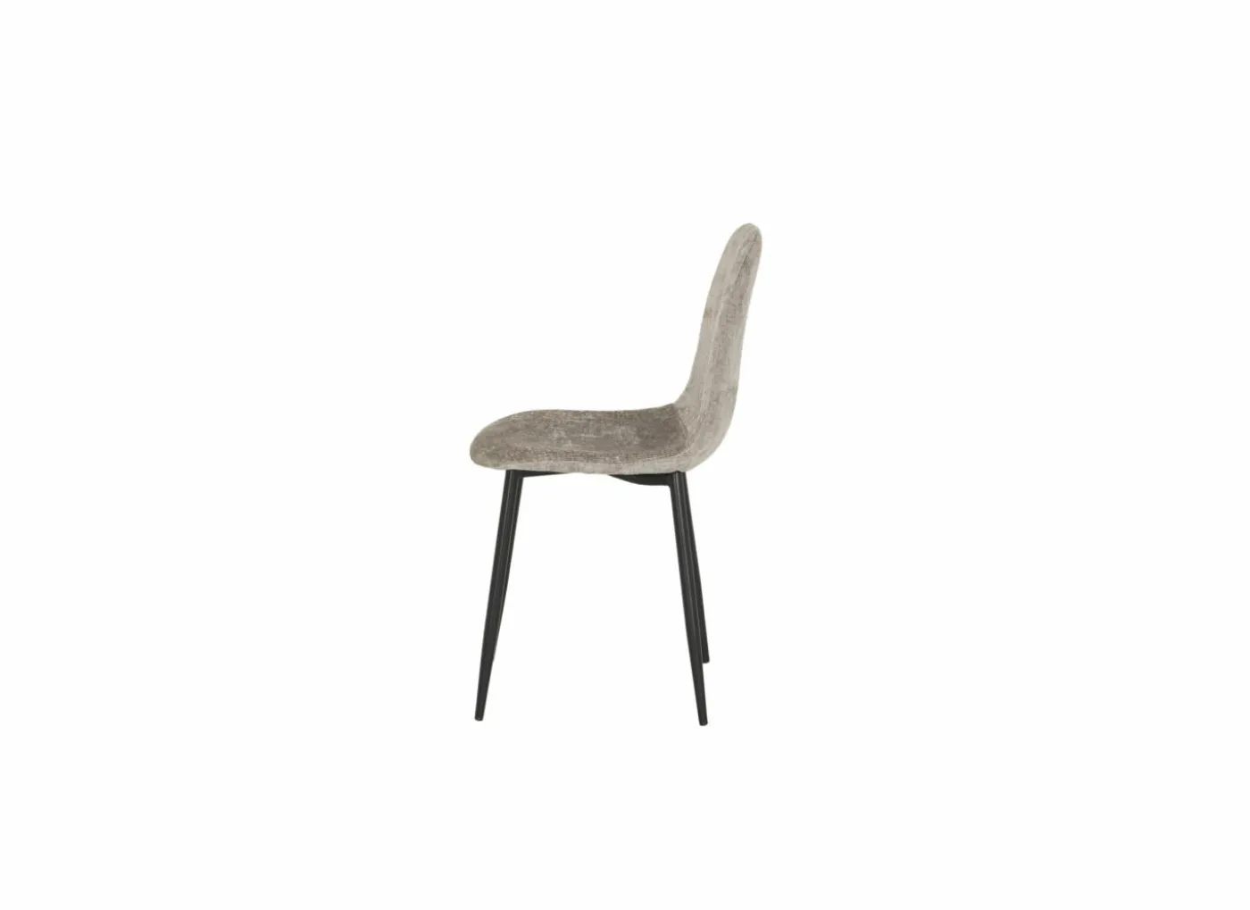 Stoel Speech 45x46x88cm - stof - greige