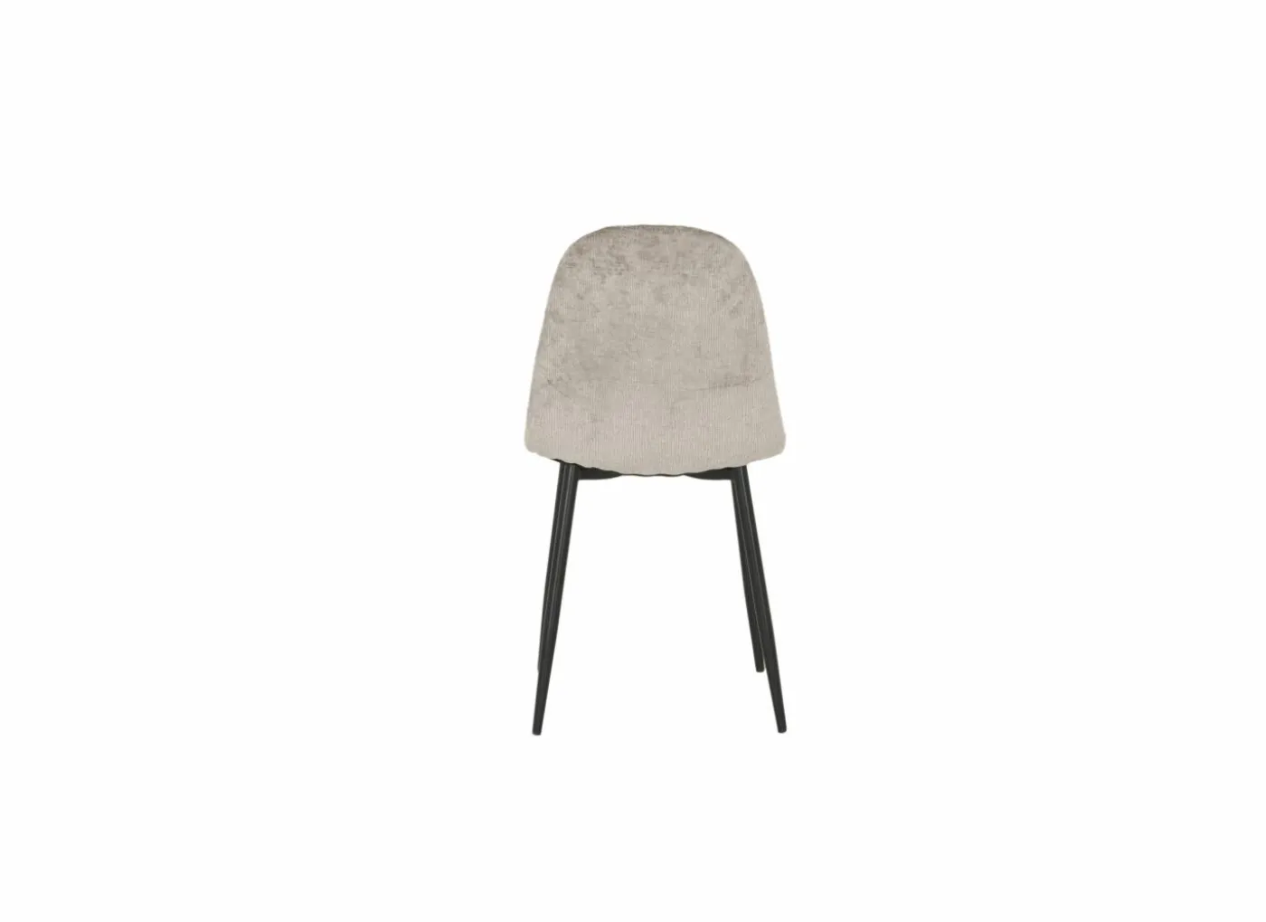 Stoel Speech 45x46x88cm - stof - greige