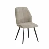 Stoel ST2418  51x64x89cm - stof - beige