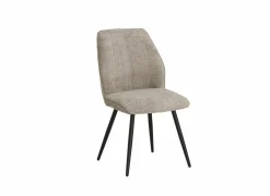 Stoel ST2418  51x64x89cm - stof - beige