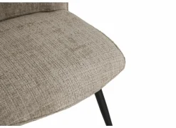 Stoel ST2418  51x64x89cm - stof - beige