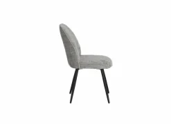 Stoel ST2418  51x64x89cm - stof - grijs
