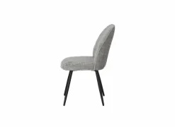 Stoel ST2418  51x64x89cm - stof - grijs