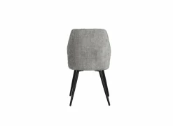 Stoel ST2418  51x64x89cm - stof - grijs