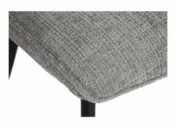 Stoel ST2418  51x64x89cm - stof - grijs