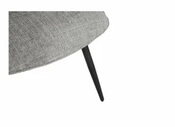 Stoel ST2418  51x64x89cm - stof - grijs