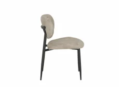 Stoel ST2408 52x61x84cm - stof - zand