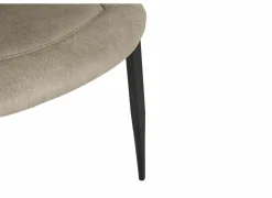 Stoel ST2408 52x61x84cm - stof - zand