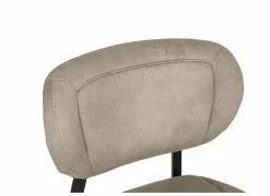 Stoel ST2408 52x61x84cm - stof - zand