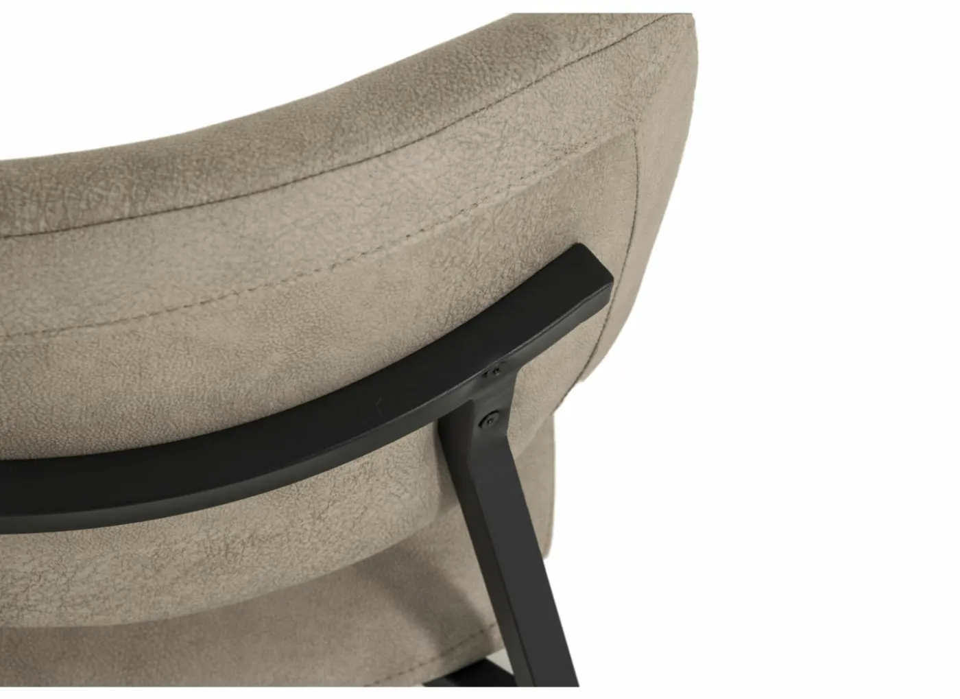 Stoel ST2408 52x61x84cm - stof - zand