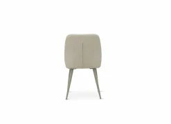 Stoel Stardust 47x55x86cm - stof - beige