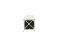 Stoel Stardust 47x55x86cm - stof - beige