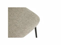 Stoel Stone 48x52x81cm - stof - beige