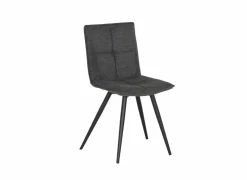 Stoel Town 56x44x86cm - stof - antraciet