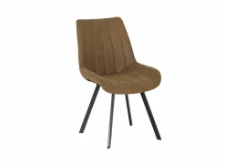 Stoel 54x59x86cm - microvezel - whisky