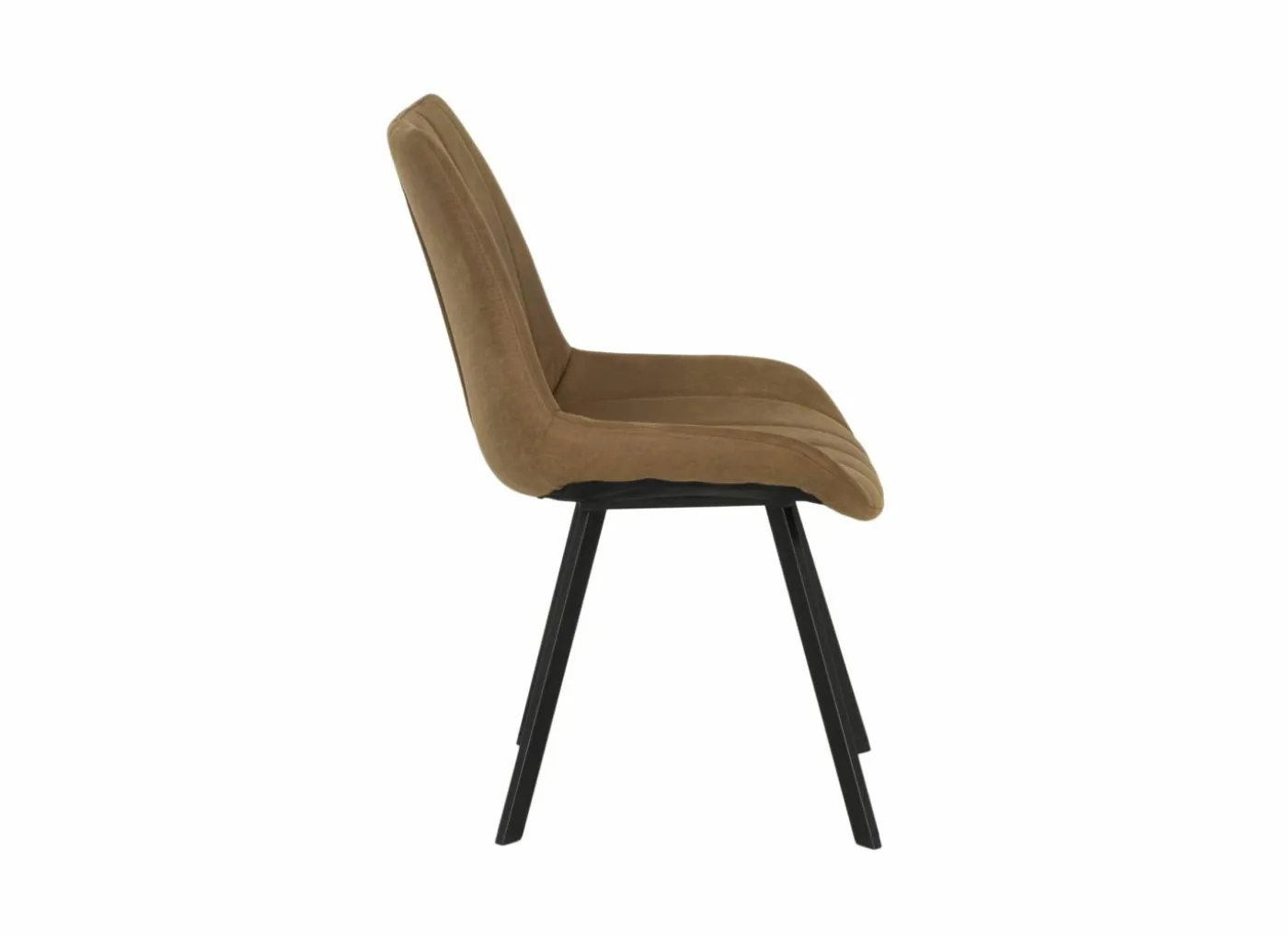 Stoel 54x59x86cm - microvezel - whisky