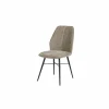 Stoel 45x50x91cm - stof - beige