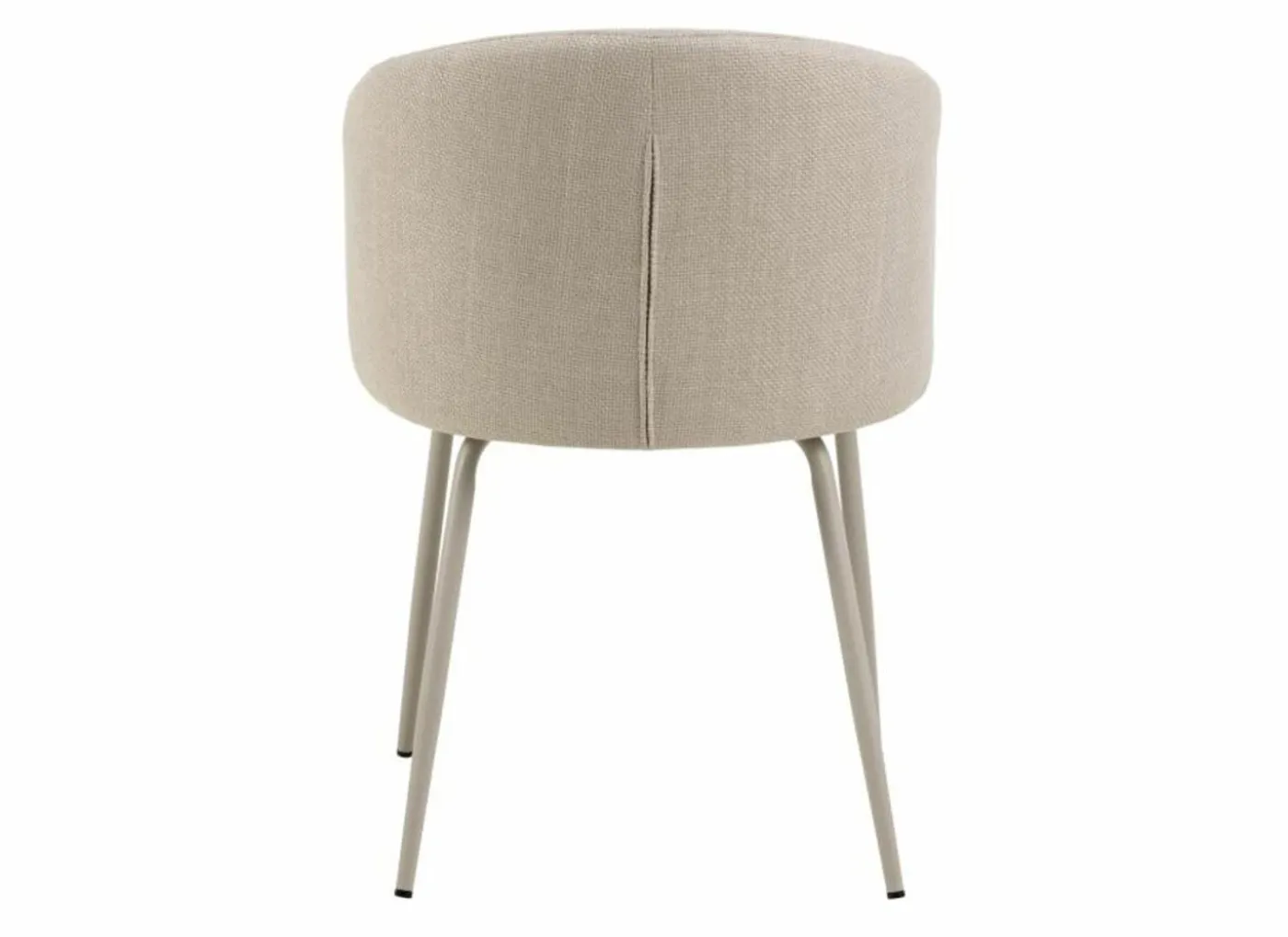 Stoel 55,5x55x79cm - stof - beige