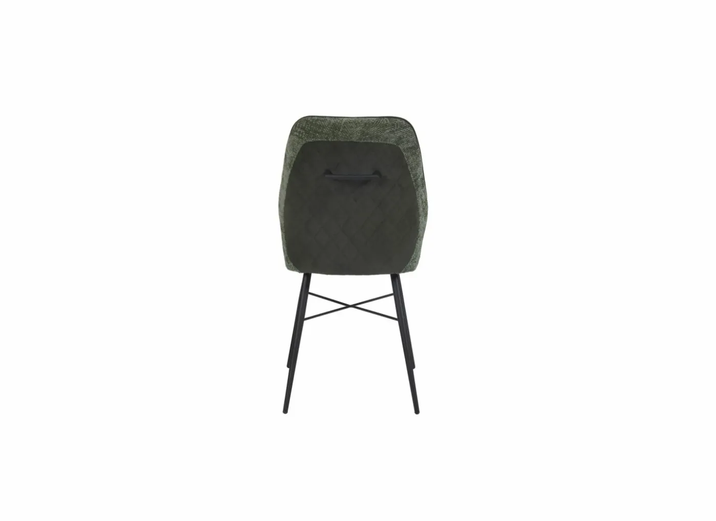 Stoel 45x50x91cm - stof - groen