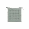 Stoelkussen Celadon 38x38cm - katoen - groen