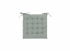 Stoelkussen Celadon 38x38cm - katoen - groen