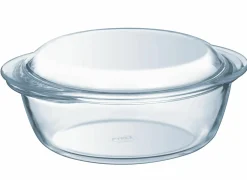 Stoofpot Pyrex 4 in 1 21x18x8cm - borosilicaatglas - transparant