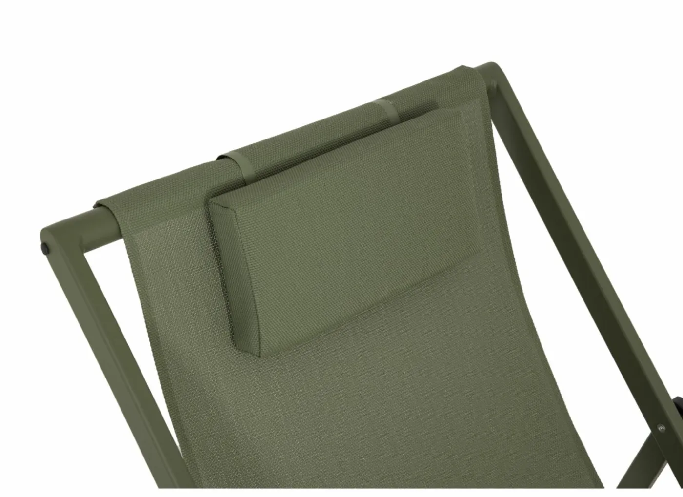 Strandstoel Plage aluminium - groen