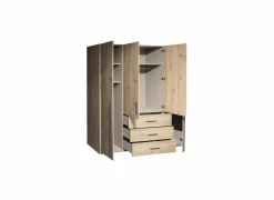 Systeemkast Orange 200cm - decor- artisanale eik