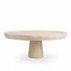 Taartschotel Rural Ø30x12cm - mangohout - bruin