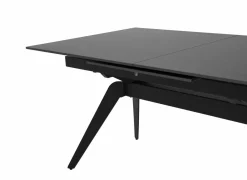 Tafel Archipel 160/220x90cm - gesinterd steen - antraciet