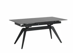 Tafel Archipel 160/220x90cm - gesinterd steen - antraciet