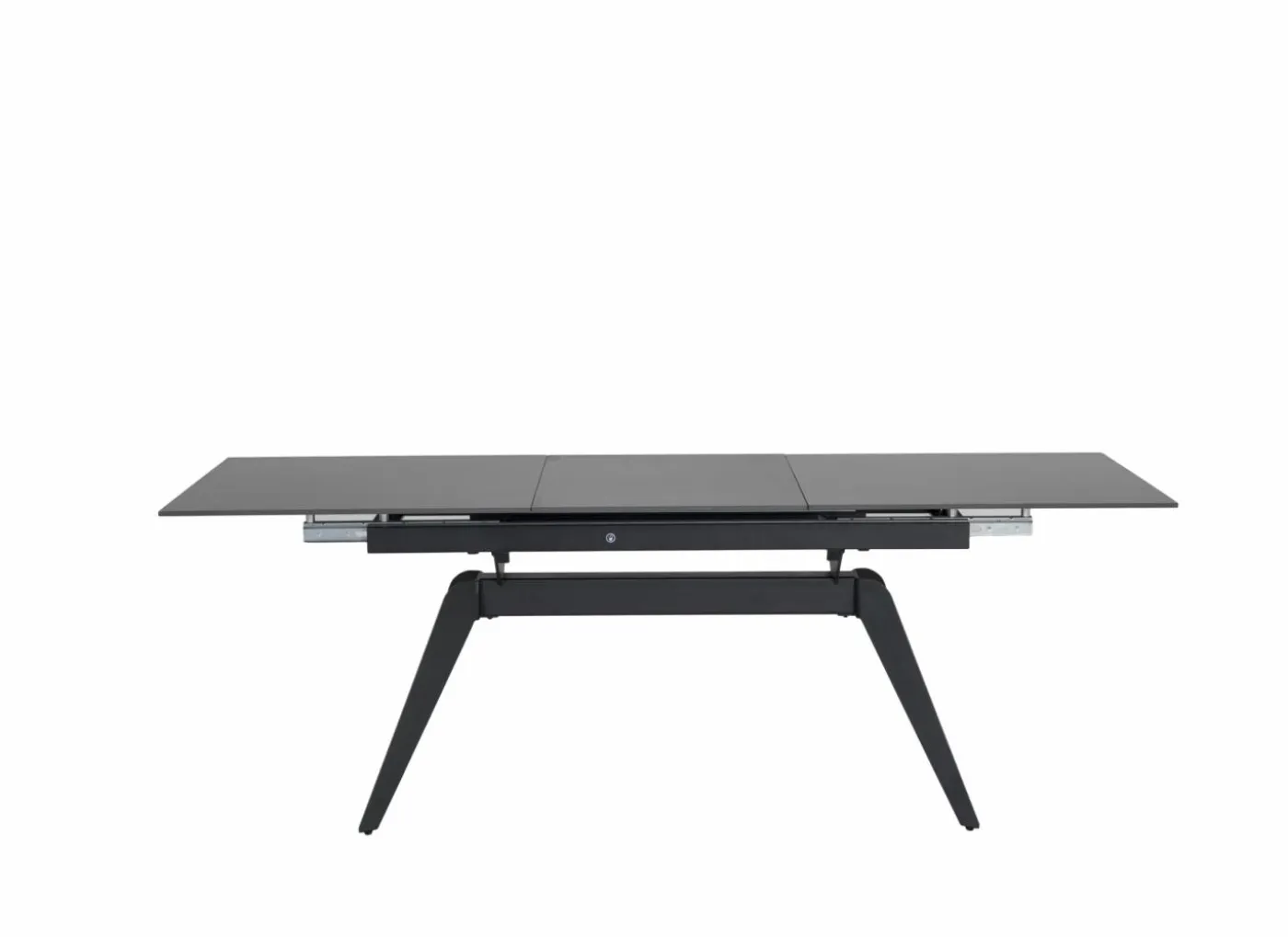 Tafel Archipel 160/220x90cm - gesinterd steen - antraciet