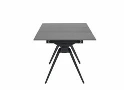 Tafel Archipel 160/220x90cm - gesinterd steen - antraciet