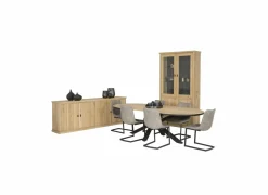 Tafel Ark 250x128cm - eik massief - naturel