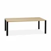 Tafel Bridge 190x90cm - lamulux - fresh oak & old piano