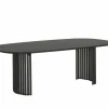 Tafel Canvas 220x120cm - decor - zwarte eik