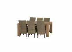 Tafel Carbone 200x100cm - sheesham massief - naturel