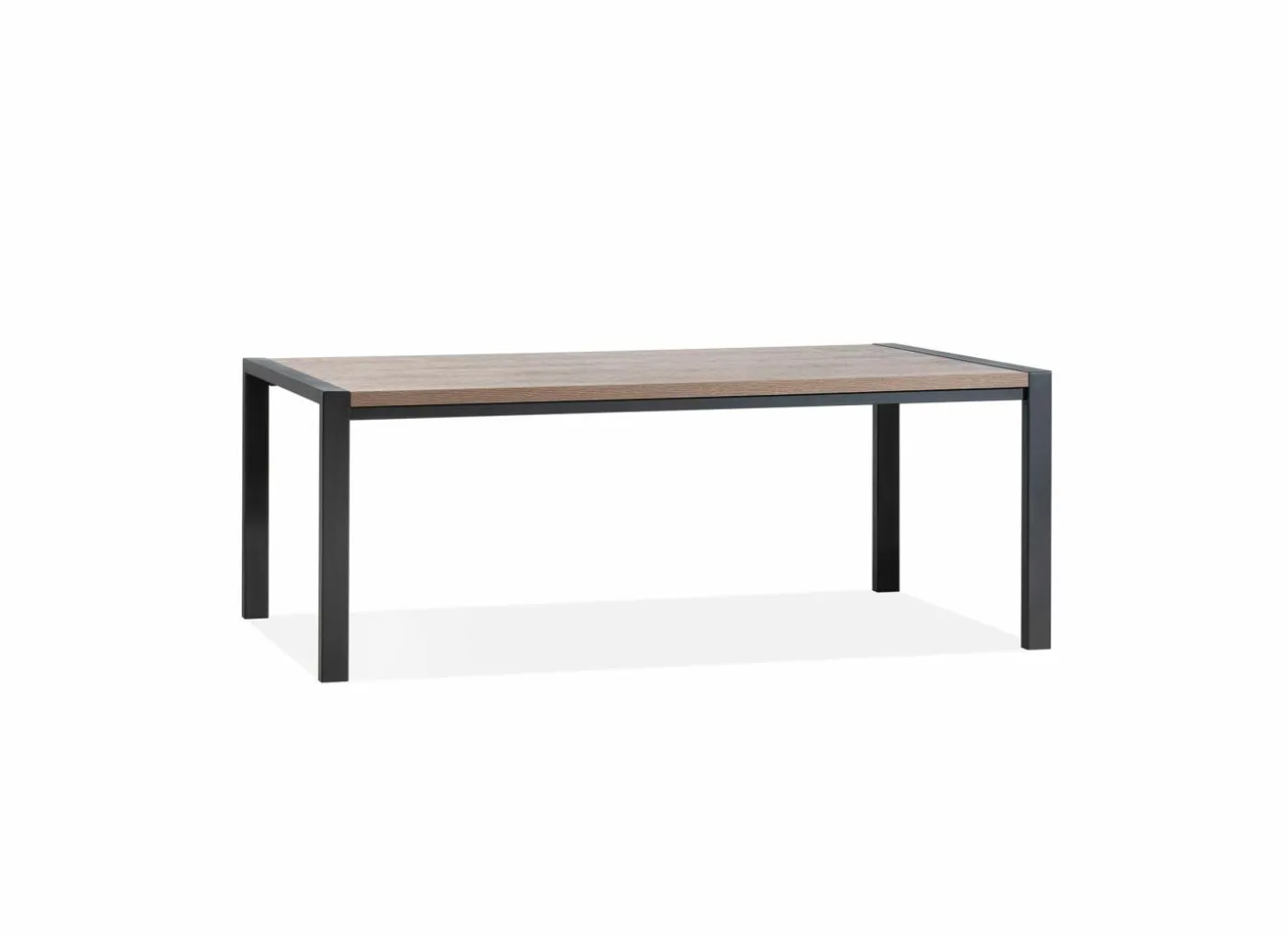 Tafel Cascade 220x100cm - lamulux - mokka