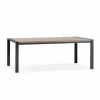 Tafel Cascade 160x90cm - lamulux - mokka