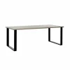 Tafel Como 2 170x95cm - melamine - humus eik