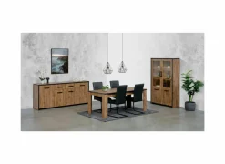 Tafel Esther 180x90cm - meubelplaat - industrial oak