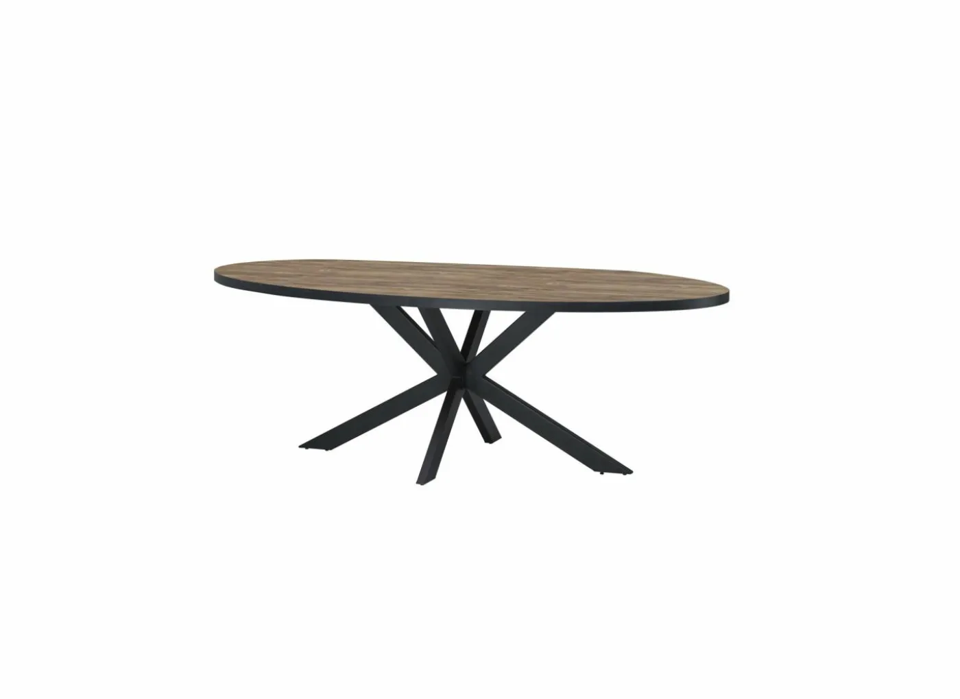 Tafel Estrella Etienne 220x110cm - meubelplaat - industrial oak