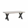 Tafel Eureka 220x95cm - meubelplaat - natural oak